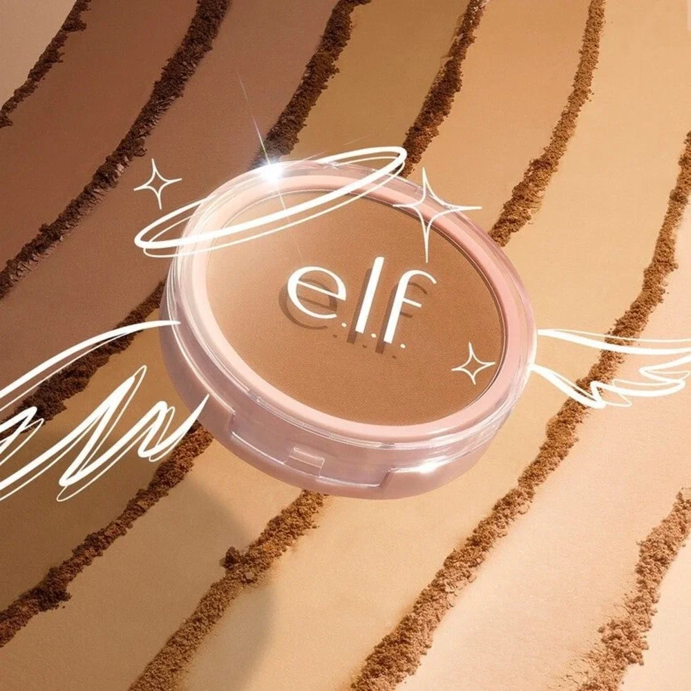 e.l.f Halo Glow Powder Filter Light‎ Warm Pressed Finishing Powder Soft Glow NIB